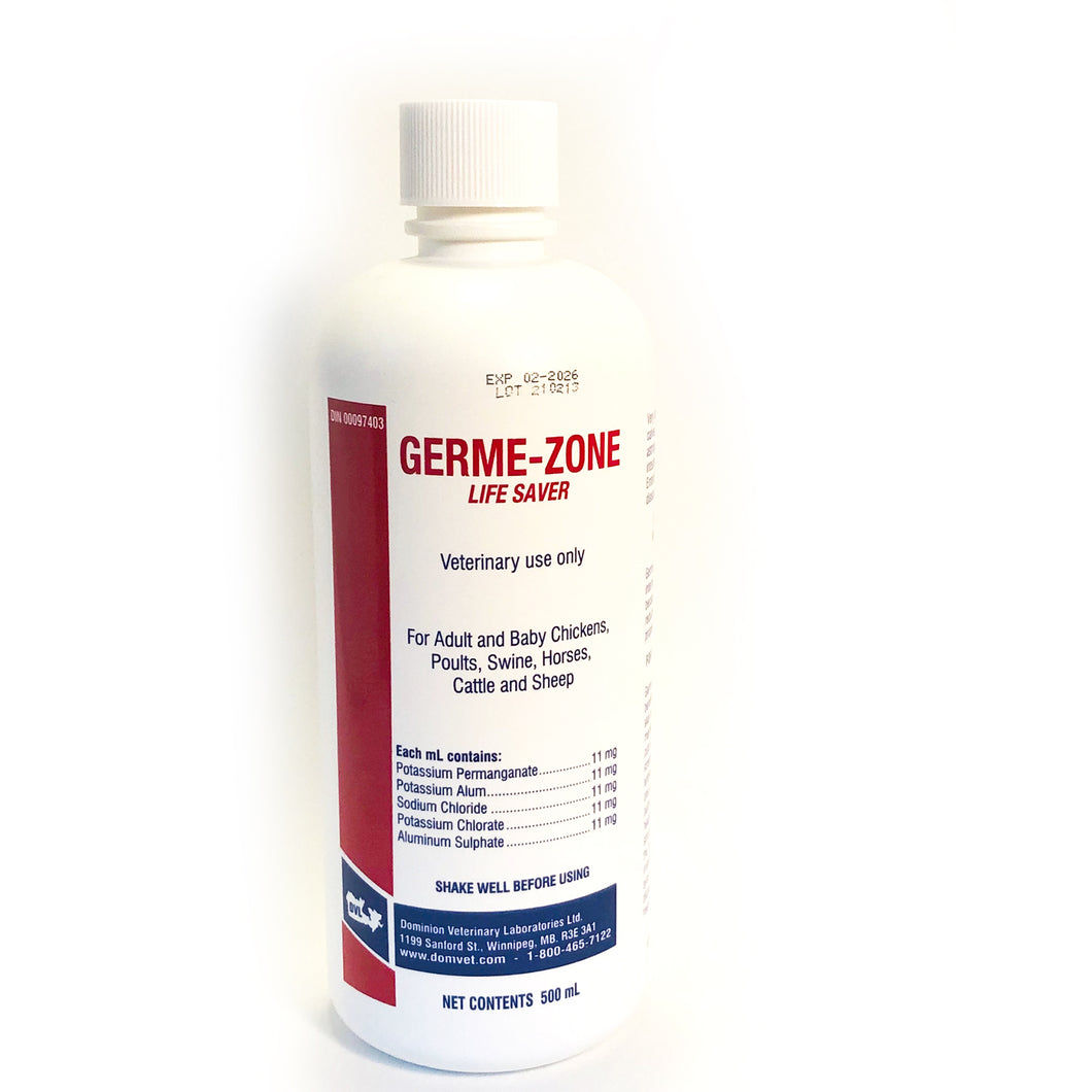 GERME-ZONE ANTISEPTIC SOLUTION 500 ML