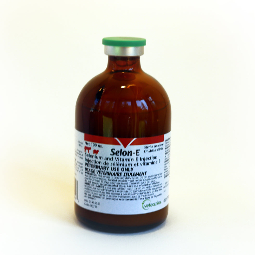 SELON-E SELENIUM VITAMIN E INJECTABLE 100 ml